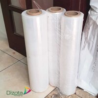 Cuộn màng PE 4kg quấn tay | màng pe bọc hàng, màng chít, màng co