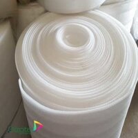 Cuộn mút xốp PE foam 10mm x 50m | Màng xốp EPE foam 10 ly màu trắng