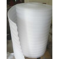 Cuộn mút xốp PE Foam 4 ly dài 50m mút xốp bọc hàng màng xốp màu trắng