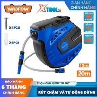 Cuộn ống nước tự rút 15m-20mm WADFOW Chiều dài ống: 15+1,5m Kích thước ống: 1/2"