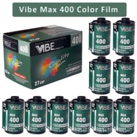 Cuộn Phim Âm Thanh 1Roll VIBE Max 400 ISO 400 135 27EXP / Roll Cho Máy Ảnh VIBE 501F