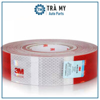 Cuộn phim phản quang đỏ trắng