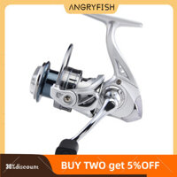 Cuộn quay ANGRYFISH 5.2: 1 Tỷ lệ bánh răng Tốc độ cao 1500S / 2500S / 3000S Dây Cup 3 + 1 Vòng bi Máy câu cá với lực phanh 6KG để câu cá nước mặn