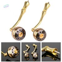 Cuộn Quay Máy Câu Tay Cầm Tuổi Thọ Cao Cuộn Quay Tròn Núm Hợp Kim Nhôm