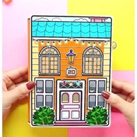 Cuốn Sách Kỉ Niệm Thế Giới Cứu Sinh Của Bonnie Và Nhà Nhỏ Của Cô Ấy Ở Thế Giới Avatar squishy giấy tự làm đồ chơi sách thủ công toca boca giấy nhà của beauty.holic đồ chơi giấy blackpink nhà của uyên bóc dán toca boca đồ chơi toca boca toca boca giấy rẻ n