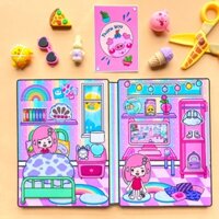 Cuốn Sách Toca Boca 'S Rainbow House squishy giấy tự làm đồ chơi sách thủ công toca boca giấy nhà của beauty.holic đồ chơi giấy blackpink nhà của uyên bóc dán toca boca đồ chơi toca boca toca boca giấy rẻ nhất ngôi nhà đồ chơi cho bé đồ chơi bằng giấy toc