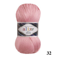 Cuộn sợi bóng Diva Plus hãng len Alize Yarns nổi tiếng, đan móc áo váy bikini túi ví - 32