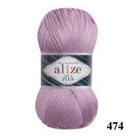 Cuộn sợi bóng Diva Plus hãng len Alize Yarns nổi tiếng, đan móc áo váy bikini túi ví - 474