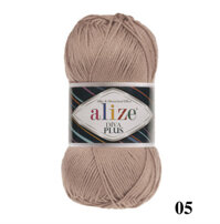 Cuộn sợi bóng Diva Plus hãng len Alize Yarns nổi tiếng, đan móc áo váy bikini túi ví - 05