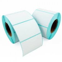 Cuộn tem nhãn (decal) in nhiệt trực tiếp 1 tem 58x40mm, 35m, lõi 1"