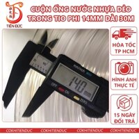 Cuộn Tio Phi 14mm Dài 30m Ống Nước Nhựa Dẻo Trong Suốt Dẫn Nuoc Dây Oxi Oxy Đường Kính Trong 14 mm