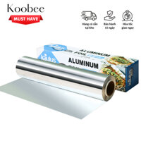 [CUỘN TO] Giấy Bạc Nướng Thức Ăn, Màng Nhôm Nướng Thịt,Lót Nồi Chiên Không Dầu, Lò Nướng Dùng Cho Quán Ăn, Nhà Hàng