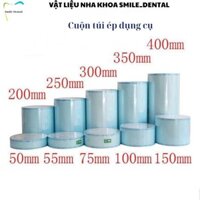 Cuộn túi ép tiệt trùng dụng cụ Y Tế Nha Khoa 10cm 15cm 20cm 25cm 30cm - Túi đóng gói dụng cụ- Túi hấp vô trùng