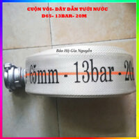CUỘN VÒI BƠM NƯỚC D65- 13BAR-20M, CUỘN VÒI CỨU HỎA, DÂY BƠM NƯỚC, ỐNG DẪN NƯỚC.