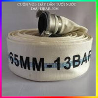 CUỘN VÒI BƠM NƯỚC D65-13BAR- 30M, CUỘN DÂY CƯU HỎA, DÂY DẪN TƯỚI NƯỚC CÂY CÔNG NGHIỆP