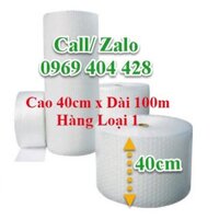 Cuộn Xốp Chống Sốc Khổ 40cmx100m Loại 1