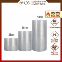 Cuộn Xốp Khí, Bọc Chống Sốc, Xốp Nổ, Xốp Khí, Cuộn Bóng Khí Đóng Hàng, Bọc Hàng Full Size Nilon Dày, Giá Xương