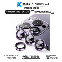 Cường Lực Camera Mipow Diamondshield Chống Va Đập Matallic + Titanium Alloy-iPhone 14 Serries-Hàng Chính Hãng