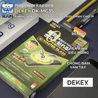 Cường lực có khung tự dán cho Iphone Dekey Master Glass 3D Sentery