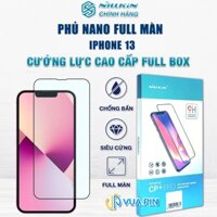 Cường lực Iphone 13 full màn chính hãng Nillkin CP+ Pro viền đen siêu mỏng - Dán màn hình Iphone 13