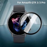 Cường lực màn hình 3D Cạnh Cong Full mặt kính cho Amazfit Gtr3 Gtr3 Pro - Gtr3 Pro,2 bộ 3D
