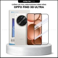Cường lực oppo find x8 ultra trong suốt full màn hình chống bám vân tay chính hãng KUZOOM