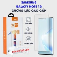 Cường lực Samsung Galaxy Note 10 full màn hình đèn UV cỡ lớn chính hãng T-Max - Dán màn hình Samsung Galaxy Note 10