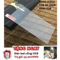 Cường Lực WIKO RIDGE FAB 4G ( Bo viền 25D) tặng đèn led usb siêu sáng