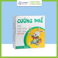 Cường Phế Giúp giảm ho long đờm siro ho cho bé bổ phế tăng cường chức năng hô hấp Hộp 10 ống