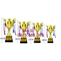 CÚP BÓNG ĐÁ KIM LOẠI KHÔNG NẮP