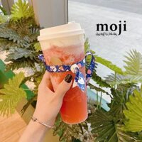 Cup Holder vải bọc ly cốc Baby bear in space