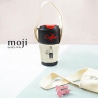 Cup Holder vải bọc ly cốc Adorable boy and cat