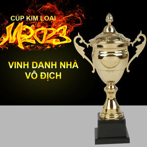 Cúp kim loại M-2023