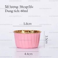 Cup xếp hồng lõi vàng