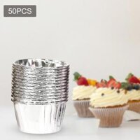 Cupcake Liners Paper Baking Tools Dessert Bowls Gold - Silver