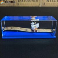 Cupscu Tàu cướp biển Chai trôi chất lỏng, Thuyền nổi Chất lỏng một mảnh Đồ chơi tàu không thể chìm, Quà tặng sáng tạo Trang trí phòng khách Đồng hồ cát Trang trí máy tính để bàn