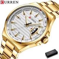 Curren Đồng Hồ quartz Chống Thấm Nước Chất Liệu Thép Không Gỉ 8375