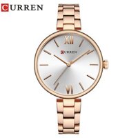 Curren Đồng Hồ quartz Chống Thấm Nước Chất Liệu Thép Không Gỉ 9017x