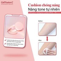 Cushion chống nắng nâng tone da tự nhiên – Cell Fusion C Toning Sun Cushion SPF50+ / PA++++ 13g