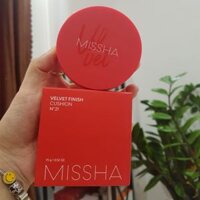 Cushion Missha Velvet finish Cushion đỏ