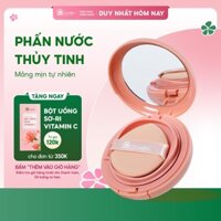 Cushion Phấn Nước Che Khuyết Điểm Trang Điểm Nền Mỏng Mịn Thủy Tinh SPF 35 PA+++ Cỏ Mềm 15gr