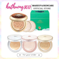 Cushion Whoo Dưỡng Trắng Da Chống Nắng Mỏng Mịn Tự Nhiên