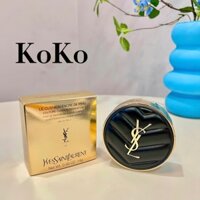 Cushion YSL Encre De Peau - Couture Cushion Vỏ Da Đen