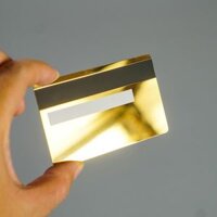 Custom Thẻ ATM Thẻ Tín Dụng Bằng Kim Loại - Khắc Laser/ In UV theo yêu cầu (Credit Card)