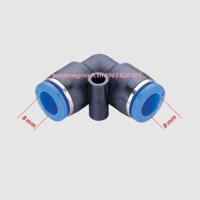 Cút, góc nối nhanh ống 6,8,10,12mm ống PU, PE - 8mm