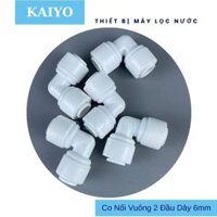 Cút Máy Lọc Nước Nối Nhanh - Cút Góc 2 Đầu Dây 6 Đấu Nhanh Túi 200 chiếc - Sỉ Linh Kiện Máy Lọc Nước