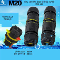 Cút nối dây điện chống nước M20 IP68 thanh gạt