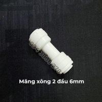 Cút nối nhanh 6mm – Măng-xông nối dây máy lọc nước