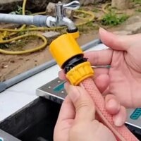 Cút nối nhanh ống mềm, ống nước sân vườn, khớp nối nhanh vòi nước tưới cây gia đình