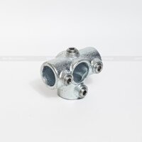 Cút nối ống 5 hướng đối xứng, đầu nối hợp kim gang dẻo, khớp nối kim loại eratech ET176